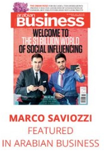 Marco Saviozzi featured in Arabian Business magazine